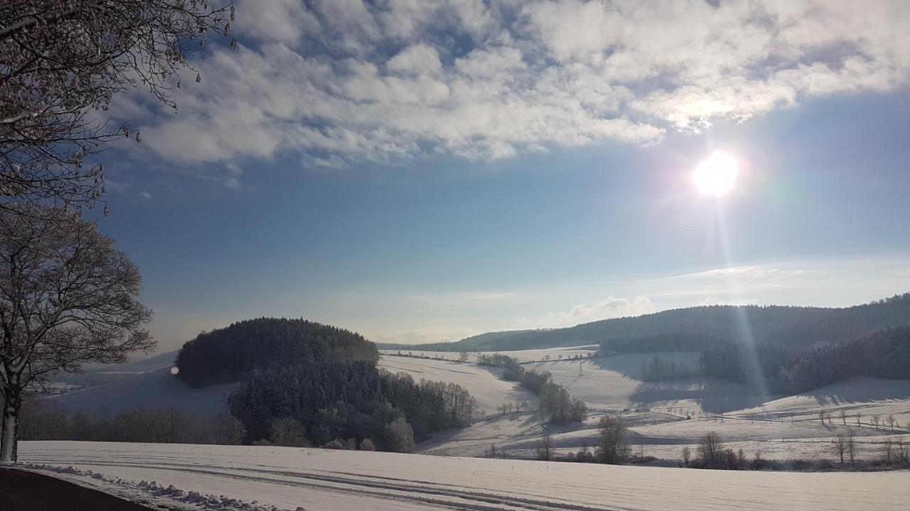 Ferienwohnung Floehatalblick Olbernhau Dış mekan fotoğraf
